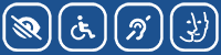 logos d'accessibilité